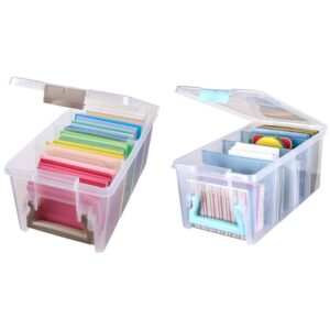 artbin 6925ab semi satchel with 3 removable dividers and saizone 6925aa semi satchel with removable dividers