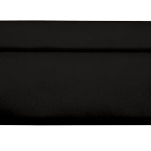 RSH DECOR: Sunbrella Neck Roll Jumbo Bolster Pillows Set of 2 | 24” x 8" | Water and Fade-Resistant Performance Fabric | Outdoor Support Pillows for Patio Furniture | Canvas Black