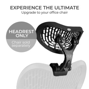 Mirra 2 Chair Headrest (Graphite Frame - Headrest w/Graphite Plastic Insert)