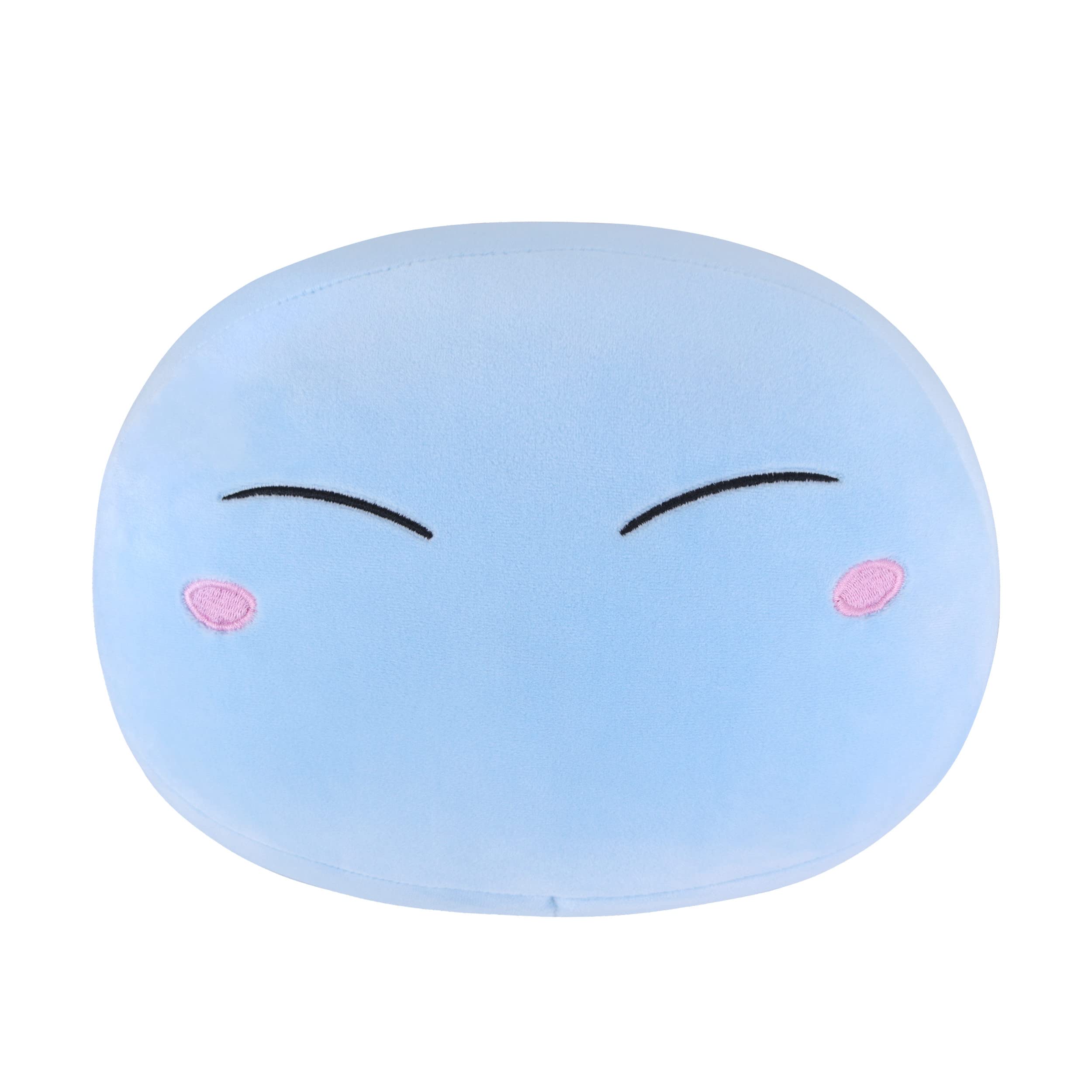 Roffatide Anime That Time I Got Reincarnated as a Slime Pillow Rimuru Tempest Plush Stuffed Throw Pillows for Bed Couch Soft Birthday Gift Blue 11 inch