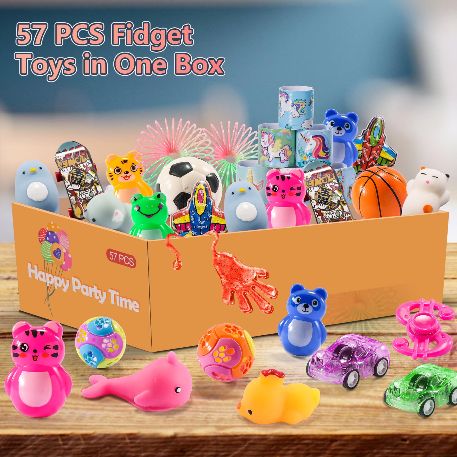 Claw Machine Prizes Toys Refill for Kids, Mini Small Toy Bulk Party Favors Birthday Goodie Bags Stuffers, Pinata Filler Classroom Treasure Chest Toys Prize for Boys Girls Age 3 4 5 6 7 8 10 Year Old