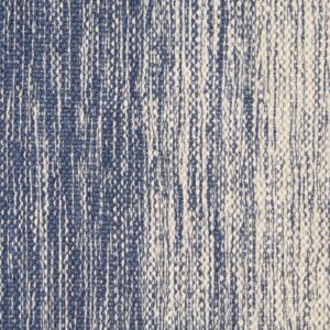 DII Woven Cotton Throw Rug, Area Rugs for Kitchen, Bedroom, Bathroom or Entry Way, Small Rug, 2x3, Ombre French Blue