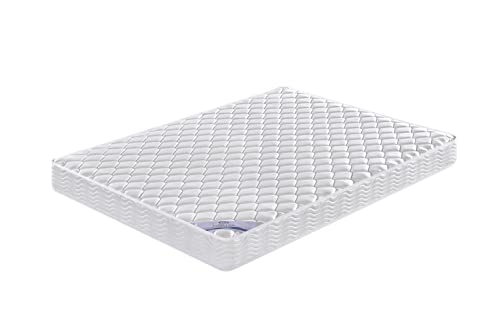 Oliver & Smith Queen Mattress - 6 Inch Hybrid Queen Size Mattress with Pocketed Coil Springs with High Density & Comfort Cold Foam - Eco-Friendly, Breathable Mattress Queen Size Medium Firmness