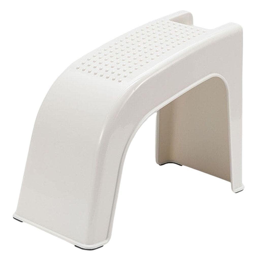 Milageto Shower Foot Rest Stand, Multifunctional Storage Shower Foot Stool, for