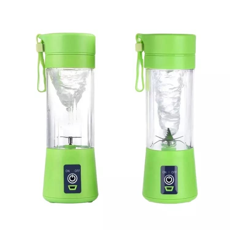 Portable Blender,Numafa Personal Size Blender Juicer Cup, shakes and Smoothies Blender,Handheld Fruit Machine,Blender Mixer Home (green)