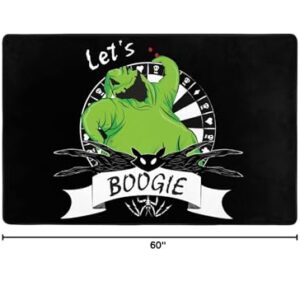 ORPJXIO Area Rugs Oogie Anime Boogie Fluffy Carpet for Bedroom Living Room Dorm Home Decor Anti-Slip Floor Rug 60 x 39 Inch