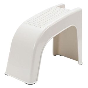 Milageto Shower Foot Rest Stand, Multifunctional Storage Shower Foot Stool, for