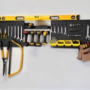 WallPeg Cordless Power Tool Organizer - Ultimate Drill Holder Wall Mount Solution - Perfect Tool Organizer Storage for Hand, Garden, and Lawn Tools Made USA