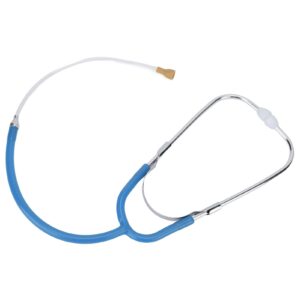 audiphones stethoscope, listening test stethoscope, volume noise detection hearing aid stethoscope easy to use binaural for home (light blue)