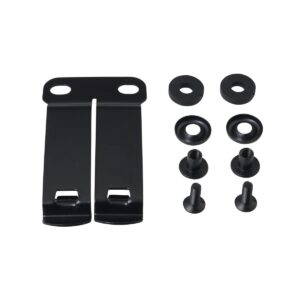 zczqc discreet monoblock clip sheath belt clip clasp metal mounting hardware with screws