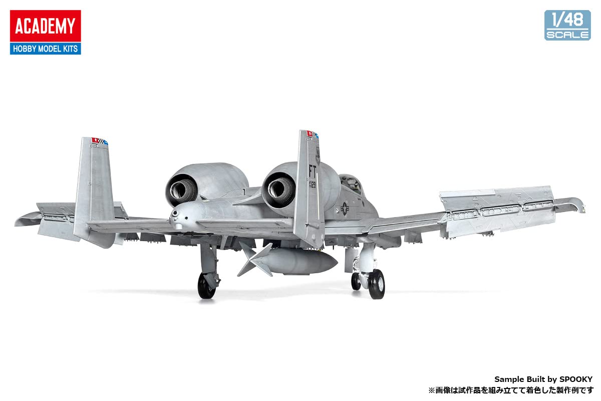 Academy 120116 492348 1/48 USAF A-10C 75Th Fs Flying Tigers, Multi-Colour