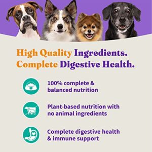 Halo Purely For Pets Halo Holistic Plant-Based Recipe with Kelp, Complete Digestive Health, Vegan Dry Dog Food Bag, Adult Formula, 3.5-lb Bag