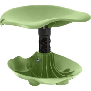 TheXceptional Rocking Garden Stool - Ergonomic ROCKr Gardening Chair with Tilting Base and Contoured Seat | Durable Gardening Seat | Made in USA by Vertex Products | Model EX120