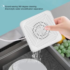 Portable Sink Dishwasher, Waterproof Sound Vibration Washing Tool for Traveling Camping Home Use