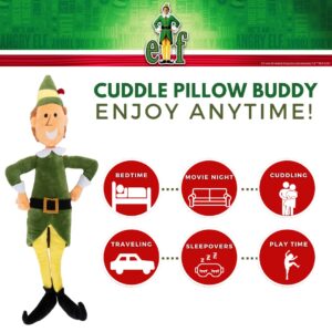 Franco Elf Buddy The Elf Movie Holiday Bedding Super Soft Plush Cuddle Pillow Buddy, One Size, (Officially Elf The Movie Product)