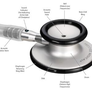 Prestige Medical Clinical Lite™ Stethoscope, Tie Dye Supernova