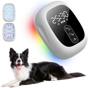 jitesy cold laser therapy for dogs, red light therapy for dogs, infrared light therapy vet device for dog arthritis pain relief, clear cats skin infections with 2 therapy modules