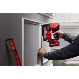 CRAFTSMAN V20 Pin Nailer Kit, 23 Gauge, Cordless, Battery and Charger Included (CMCN623C1)