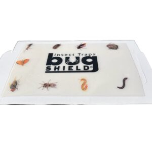 Bug Shield Sticky Glue Traps 36 Glue Boards, All Types of Incets, Spiders, Cockroaches, Ants, Cave Crickets, and More.Professional Strength Glue.