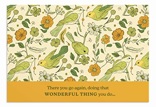 DaySpring - Birthday Birds - 4 Botanical Bird Designs Assortment with Scripture - 12 Happy Birthday Boxed Cards & Envelopes (U0056)