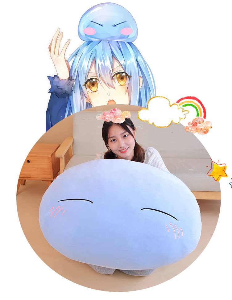 Douzeur 17.6 in Rimuru Tempest Plush Toys Anime That Time I Got Reincarnated As A Slime Rimuru Tempest Pillow for Children Baby Model Number