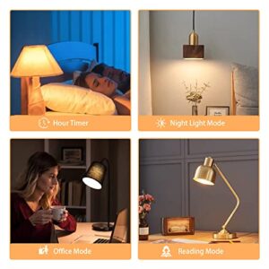 MXhme A19 LED Light Bulbs with Remote Control, 800LM 9W, 60W Equivalent LED Bulbs,Stepless Dimmable 3000K-6000K,E26 Base,CRI 80+,2.4GHz,25000+ Hours Lifespan,Light Bulb for Home Decor,1Bulb&1Remote