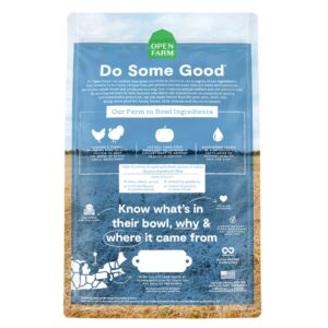 Open Farm Grain-Free Dry Dog Food for Small Breeds, High Protein with Ethically Sourced Ingredients, No Artificial Flavors or Preservatives, Chicken & Turkey Recipe, 4lb Bag (64oz Bag)