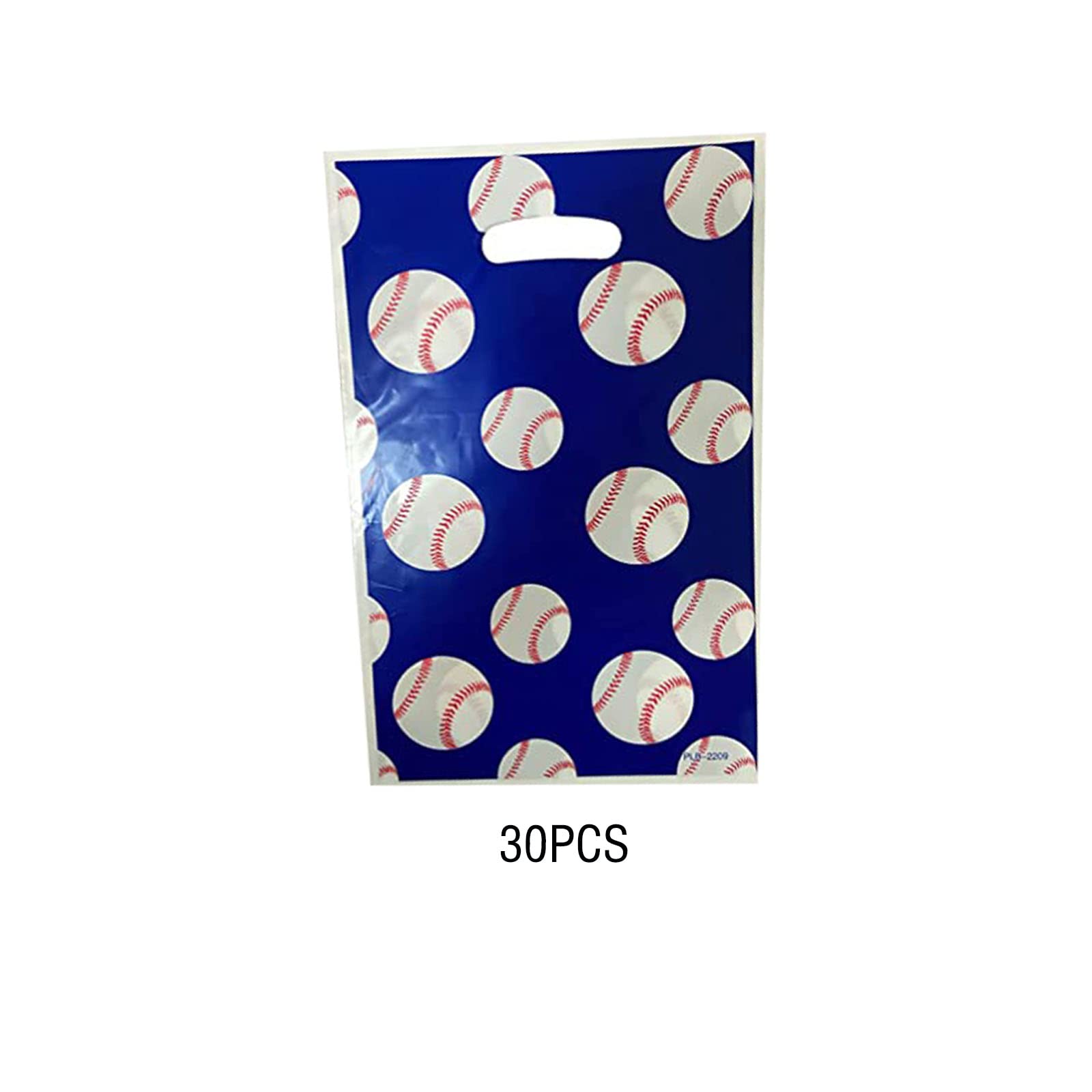 30PCS Baseball Party Gift Bags Party Supplies Baseball Treat Candy Bags Party Favor Goody Bags Baseball Pattern Gift Bags for Kids Birthday Baseball Theme Party