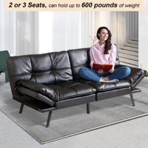 Opoiar 267PU-BK Sofabed, Black-1