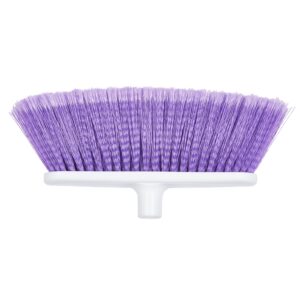 Soft Sweep Broom Heads Only (1 Fuchsia/1 Violet/1 Yellow, 3 Heads Total)