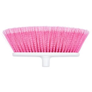 Soft Sweep Broom Heads Only (1 Fuchsia/1 Violet/1 Yellow, 3 Heads Total)