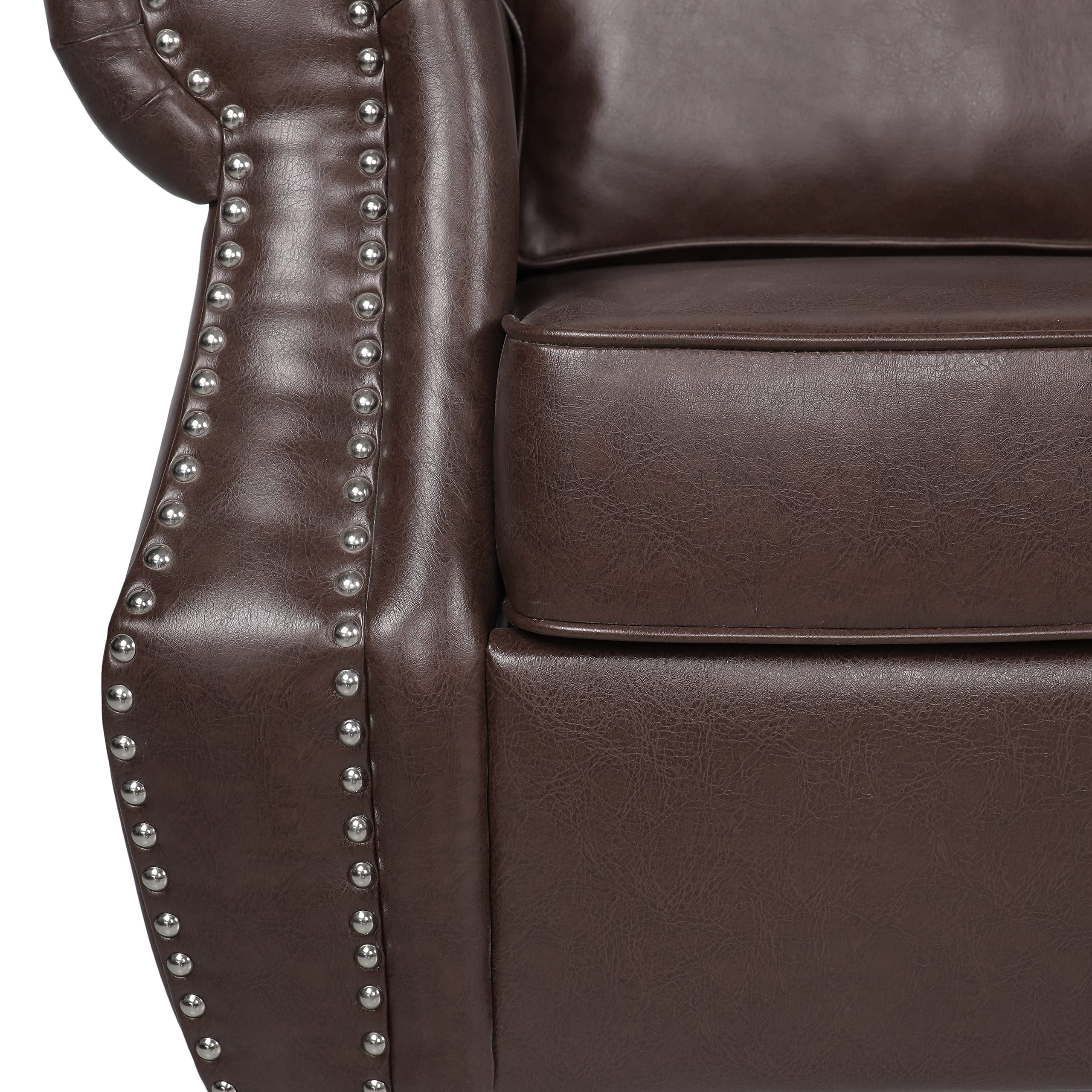 Christopher Knight Home Dowd Sofas, Dark Brown