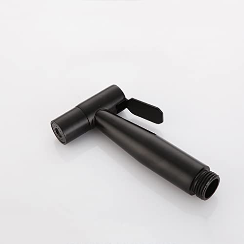 ONEMTB Toilet Bidet Spray Black Handheld Bidet Sprayer Black Bathroom Diaper Sprayer Toilet Shower Head Black Stainless Steel Sprayer Bathtub Bidet Clean