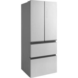 Haier 14.5 Cu. Ft. Fingerprint Resistant Stainless Steel 4 Door Refrigerator