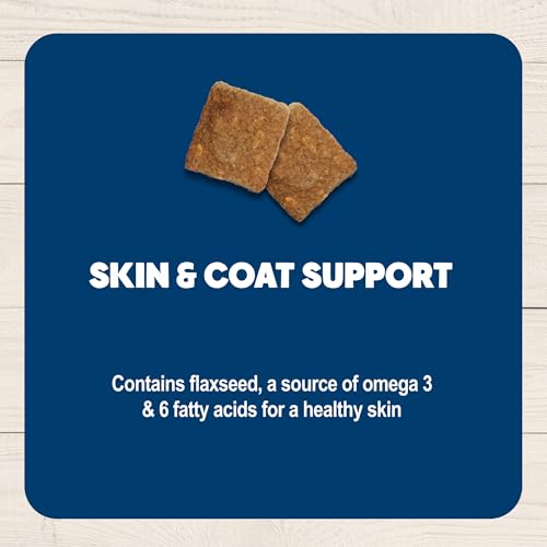 Blue Buffalo BeneBars Skin & Coat Support Dog Treats with Omega 3 & 6 Fatty Acids, Made with Natural Ingredients, USA Chicken & Coconut, 9-oz. Bag