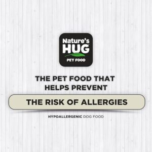 Nature's HUG Dry Dog Food, Senior-Toy & Small Breeds, 5 lb. Bag, Chicken Flavor Plant-Based Protein Vegetarian Kibble, Grain-Free, Allergen-Free, Complete Protein & Balanced Nutrition