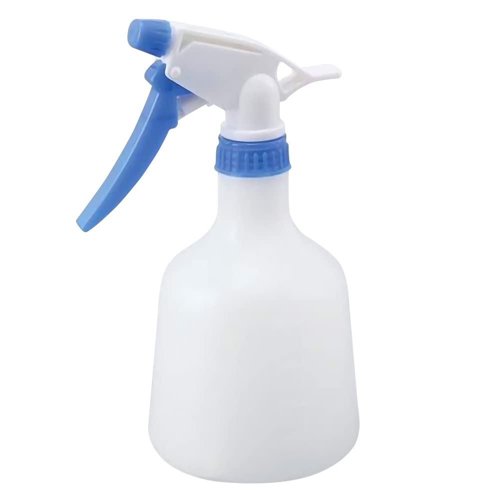 ADAMAS-BETA 16oz Spray Bottle PE Plastic Spray Bottles for Cleaning Solutions Chemicals Plant Watering Hair Styling, Mist & Stream Mode, Blue