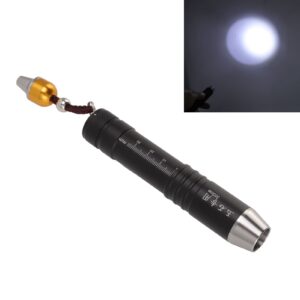 Identification Flashlight Small Diameter Triple Light Source Prevent Counterfeit Jade Appraisal Light for Jewelry,Multi Function Lighting Flashlight for Camping Hiking Emergency