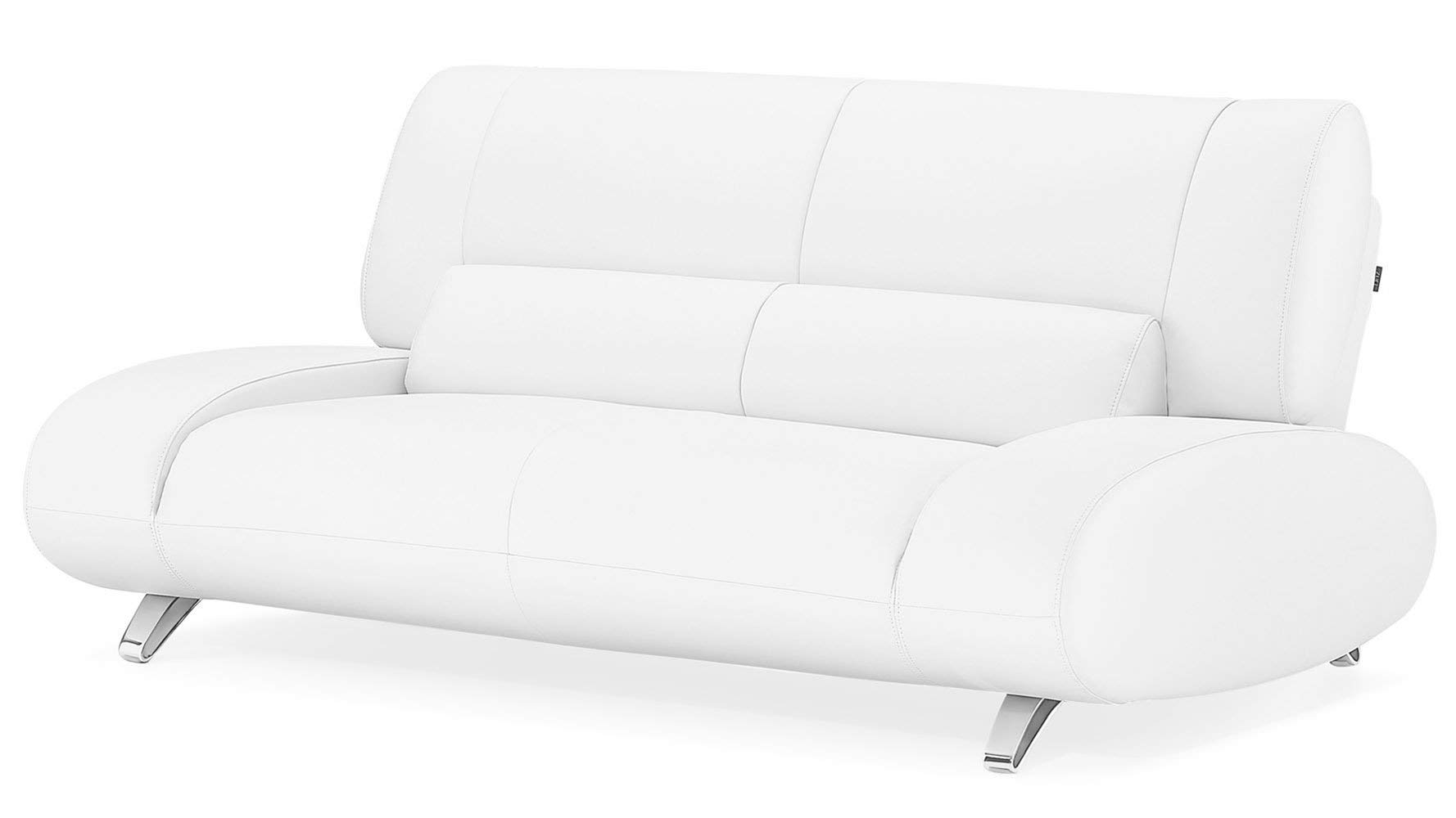 ZURI Modern Aspen Collection - Loveseat - White