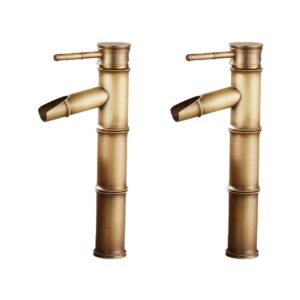 cabilock 2 pcs kitchen faucet kitchen tap kitchen sink faucet kitchen sink tap bathroom accessories bath faucet bathroom sinks faucets for bath sinks wash basin mixer tap fall washbasin