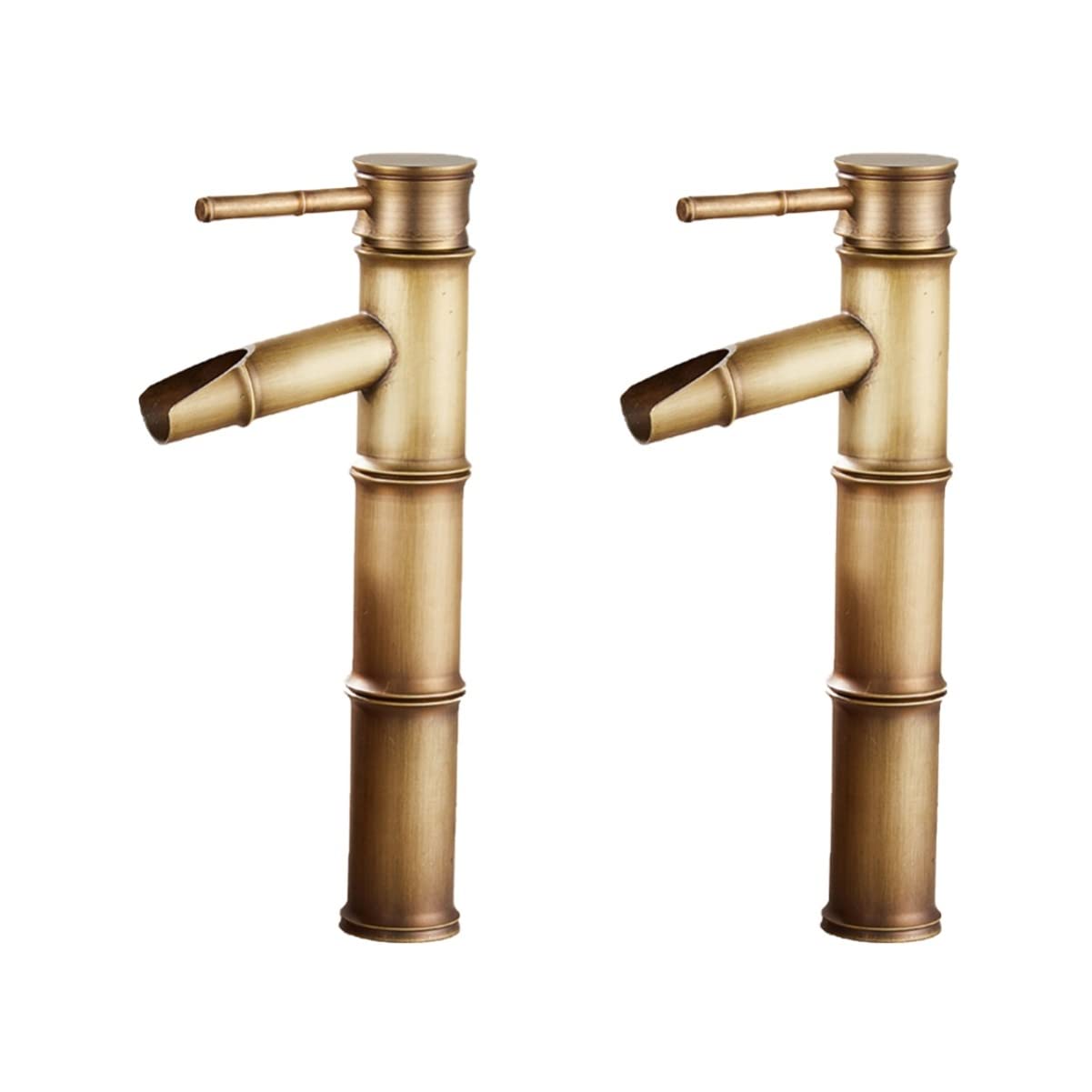 Cabilock 2 Pcs Kitchen Faucet Kitchen Tap Kitchen Sink Faucet Kitchen Sink Tap Bathroom Accessories Bath Faucet Bathroom Sinks Faucets for Bath Sinks Wash Basin Mixer Tap Fall Washbasin