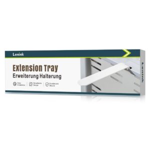 lenink extension tray compatible with cricut maker, extension support compatible with cricut maker and cricut maker 3-cutting machine accessories for 30.5cm (12" x 12") cutting mat (to hold large mat)