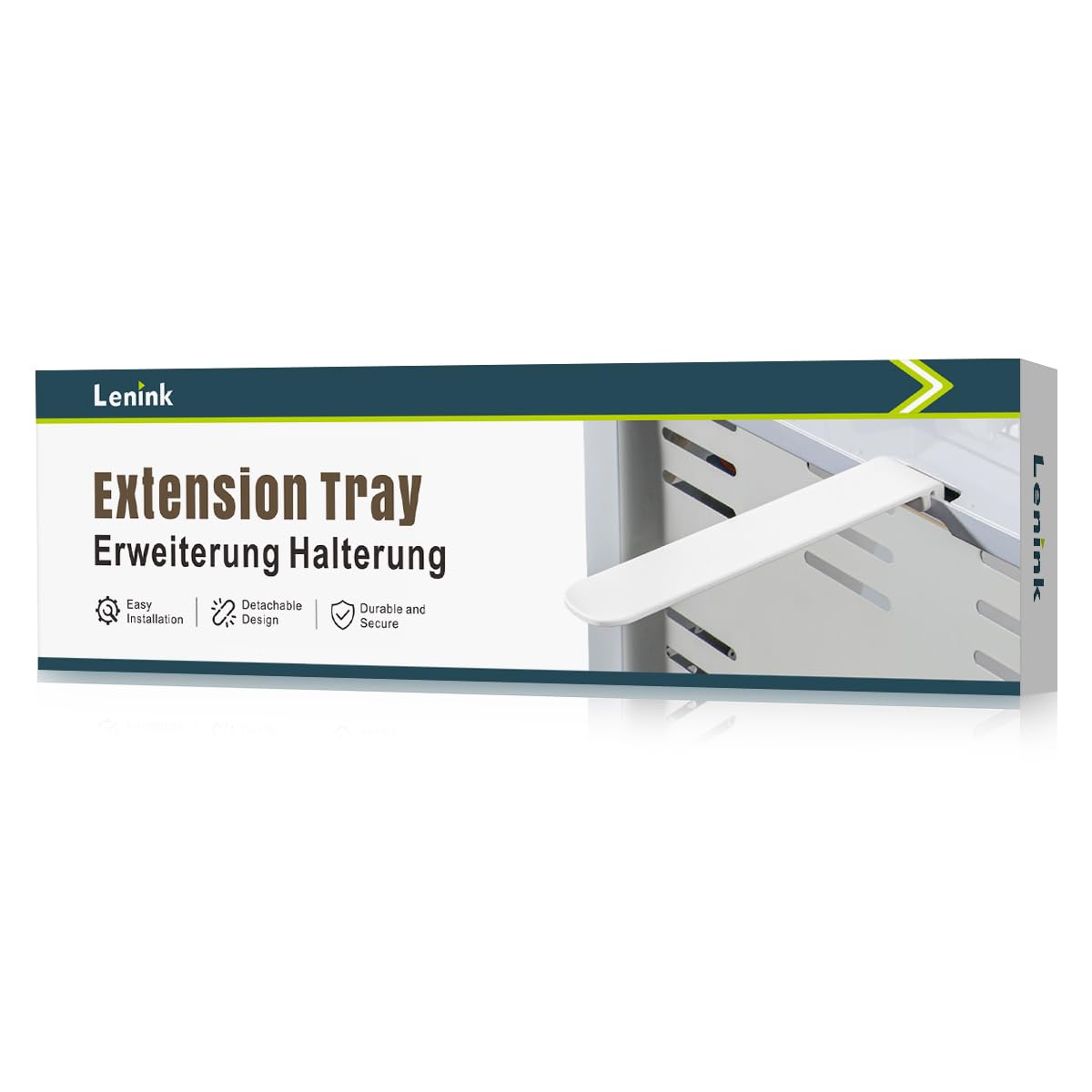 Lenink Extension Tray Compatible with Cricut Maker, Extension Support compatible with Cricut Maker and Cricut Maker 3-Cutting Machine Accessories for 30.5cm (12" x 12") Cutting Mat (to hold large mat)