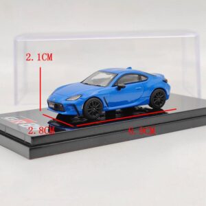 Hobby Japan 1/64 for Toyota GR86 RZ 3BA-ZN8 HJ641048ABL Diecast Toys ModelsCar Gifts Blue