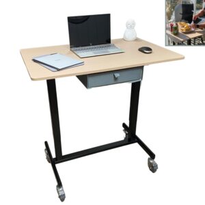 betterhabitat portable height adjustable home work desk | extremely versatile & durable | imagine the possibilities | weatherproof: indoor or outdoor! 36"x24", height adjusts 30"- 46" | 3 yr warranty