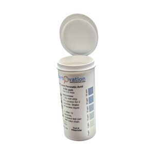 Peracetic Acid Test Strips, 0-50 ppm [Vial of 50 Strips]