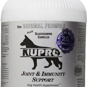 Nutri-Pet Research Silver for Dogs Hip and Joint Supplement for Dog 5LB with 10ct Pet Wipes