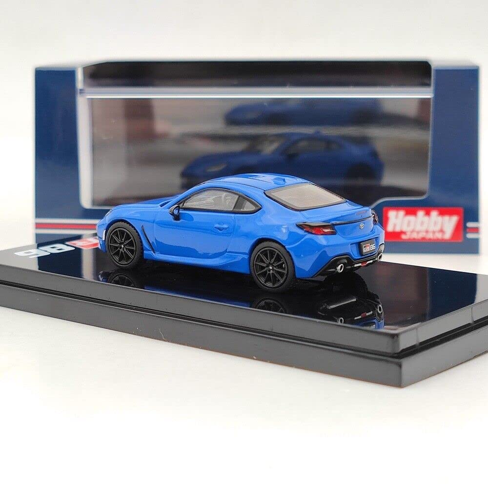 Hobby Japan 1/64 for Toyota GR86 RZ 3BA-ZN8 HJ641048ABL Diecast Toys ModelsCar Gifts Blue