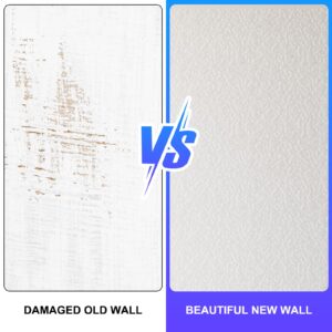 3 Pieces Knockdown Texture Spray Stencil Drywall Repair Tool Knockdown Texture Sponge Art Plastic Drywall Tools 8 x 8 Inch Plaster Tools Wall Panels for Wood Wall Profession DIY Supplies (Abstract)