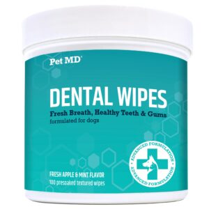 Pet MD Advanced Hip + Joint Chews & Dental Wipes